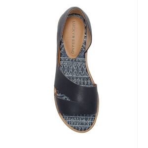 Lucky Brand Black Flats Versatile Comfortable Design